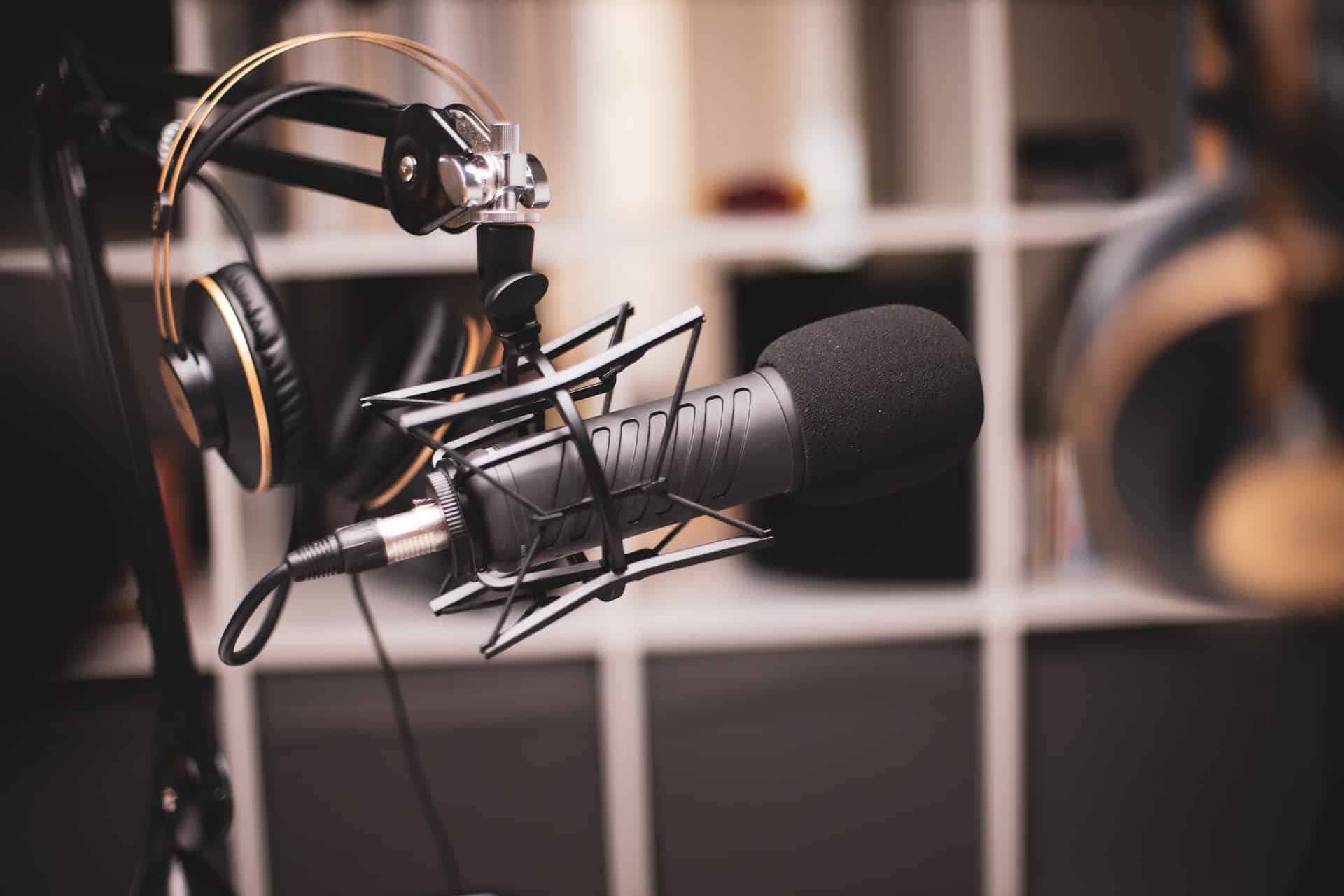 Studio microphone setup
